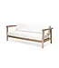 GOMMAIRE Outdoor Meubels | Organic Living Copenhague de 2 plazas | Teca gris natural