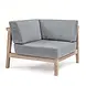 GOMMAIRE Outdoor | Organic Living Corner Copenhagen | Teakholz Naturgrau