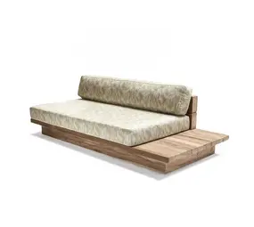 GOMMAIRE Outdoor Meubels | Organic Living Salon Magnus | Teck Gris Naturel