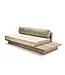 GOMMAIRE Outdoor Meubels | Organic Living Lounge Magnus | Teak Natural Grey
