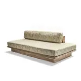 GOMMAIRE Outdoor | Organic Living Lounge Magnus | Teca gris natural