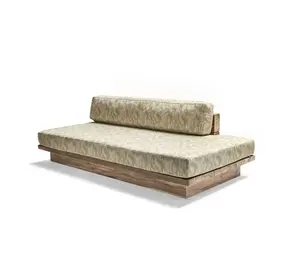 GOMMAIRE Outdoor Meubels | Organic Living Lounge Magnus | Teak Naturgrau