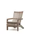 GOMMAIRE Outdoor Meubels | Organic Living Lenestol Orso | Teak Naturgrå