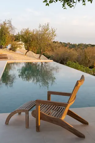 GOMMAIRE Outdoor | Organic Living Sillón Orso | Teca gris natural