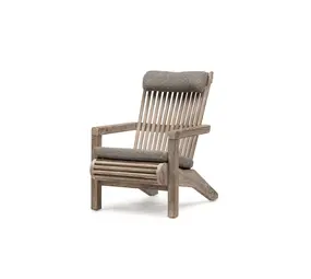 GOMMAIRE Outdoor Meubels | Organic Living Sessel Orso | Teakholz Naturgrau