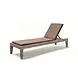 Gommaire Sunlounger Lisa incl. Wheels | Teak Natural Gray / PE Wicker Antique Weed Gommaire Sunlounger Lisa incl. Wheels | Teak Natural Gray / PE Wicker Antique Weed