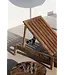 GOMMAIRE Outdoor Meubels | Organic Living Sunny Bed Copenhague | Teak Natural Grey