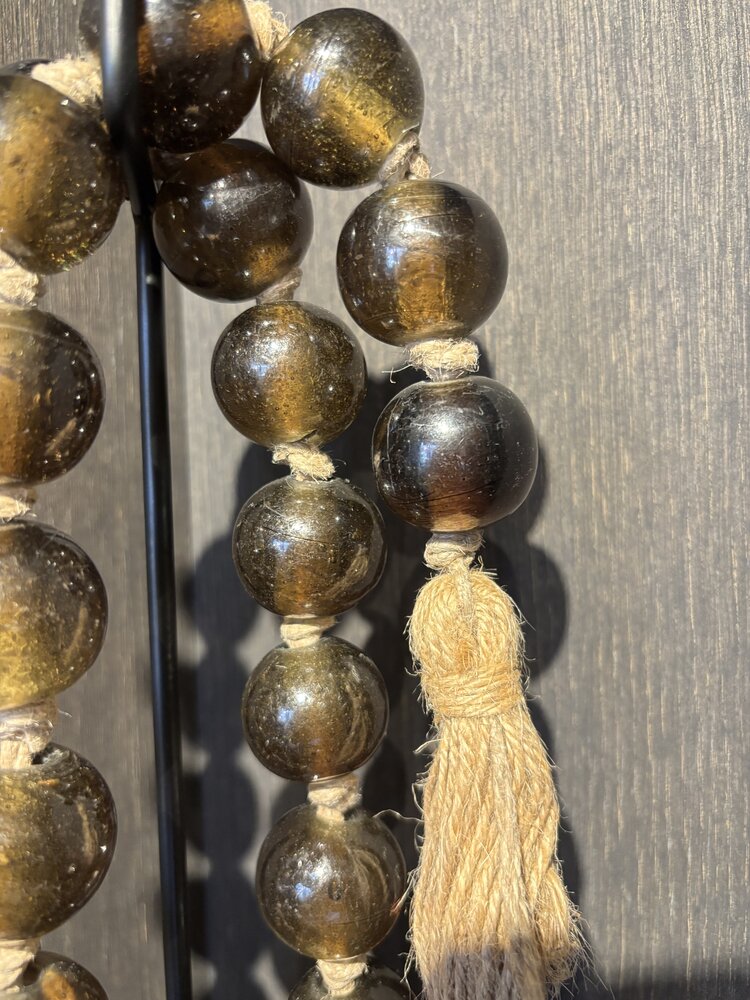 NU PUUR & GROEN Collar de cristal con soporte - Cuentas redondas NU PUUR & GROEN Collar de cristal con soporte - Cuentas redondas