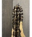 NU PUUR & GROEN Glass necklace on stand - Flat bead