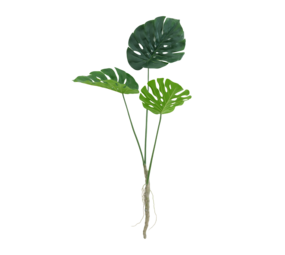 Silk House Branche de Monstera | 120 cm Silk House Branche de Monstera | 120 cm