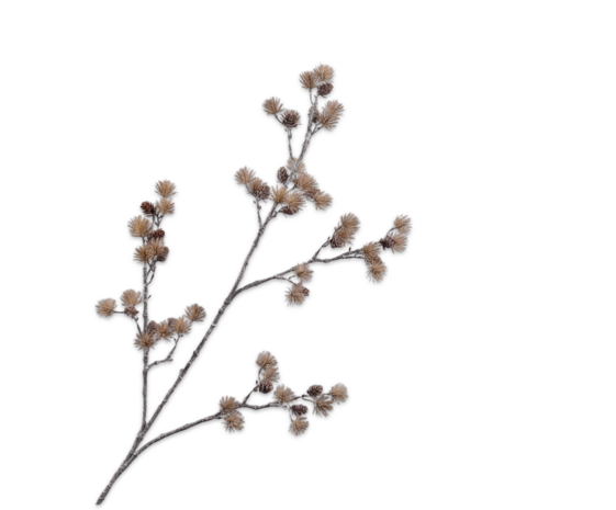 SILK-KA BRANCHE D'AIGUILLE BRN LT 114 cm SILK-KA BRANCHE D'AIGUILLE BRN LT 114 cm