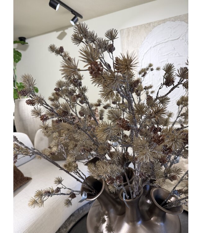 SILK-KA NEEDLE BRANCH BRN LT 114 cm