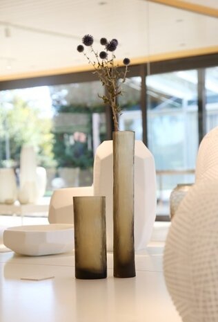 Guaxs Tube Vase S | Gris fumé Guaxs Tube Vase S | Gris fumé