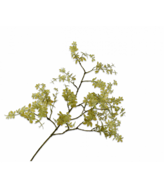 SILK-KA Ramo fogliare Verde LT | 99 cm