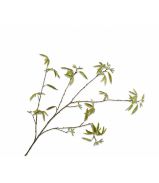 SILK-KA Ramo d'acero verde | 126 cm