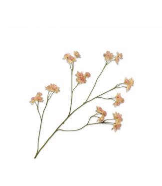 SILK-KA Branche d'Astrantia Pêcher | 95 cm