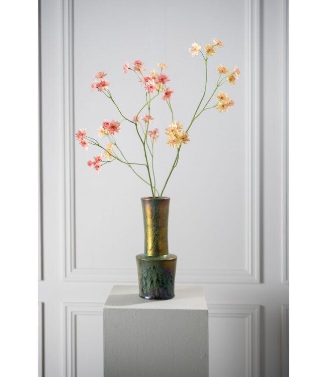 SILK-KA Branche d'Astrantia rose | 95 cm