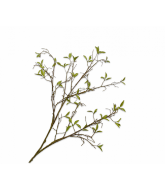 SILK-KA Branche de saule verte | 107 cm