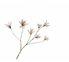 SILK-KA Branche de lys Lavande/Crème | 85 cm SILK-KA Branche de lys Lavande/Crème | 85 cm