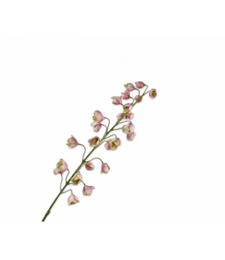 SILK-KA Fritillaria Tak Crema/Rosa | 111 cm