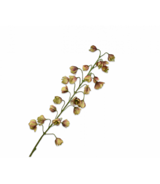 SILK-KA Fritillaria Branch Brown/Green | 111 cm