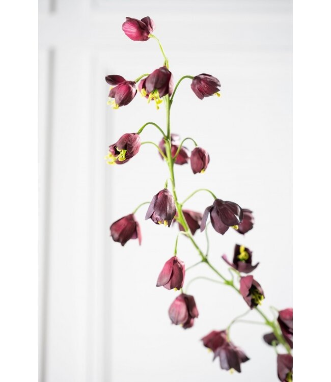 SILK-KA Fritillaria-Zweig Bordeaux | 111 cm