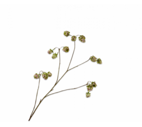 SILK-KA Branche de houblon verte/rose | 108 cm SILK-KA Branche de houblon verte/rose | 108 cm