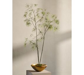 SILK-KA Kunstplant Schefflera groen | 223 cm