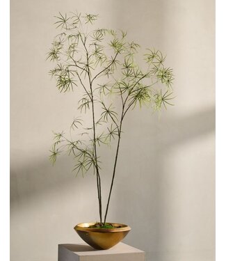 SILK-KA Pianta artificiale di Schefflera verde | 223 cm
