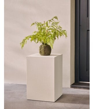 SILK-KA Kunstplant varen met mos op kluit 65 cm / SILK-KA
