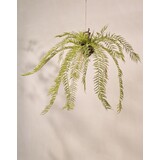 SILK-KA Felce artificiale sospesa verde 119 cm / SILK-KA