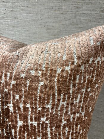 NU PUUR & GROEN Korallenrosa | 50 x 50 cm