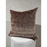 NU PUUR & GROEN Fløyel burgunder | 50 x 50 cm