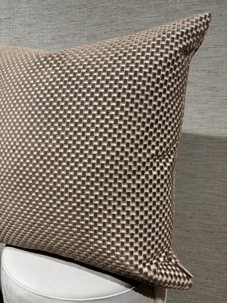 NU PUUR & GROEN Chess Caramel | 60 x 60 cm NU PUUR & GROEN Chess Caramel | 60 x 60 cm