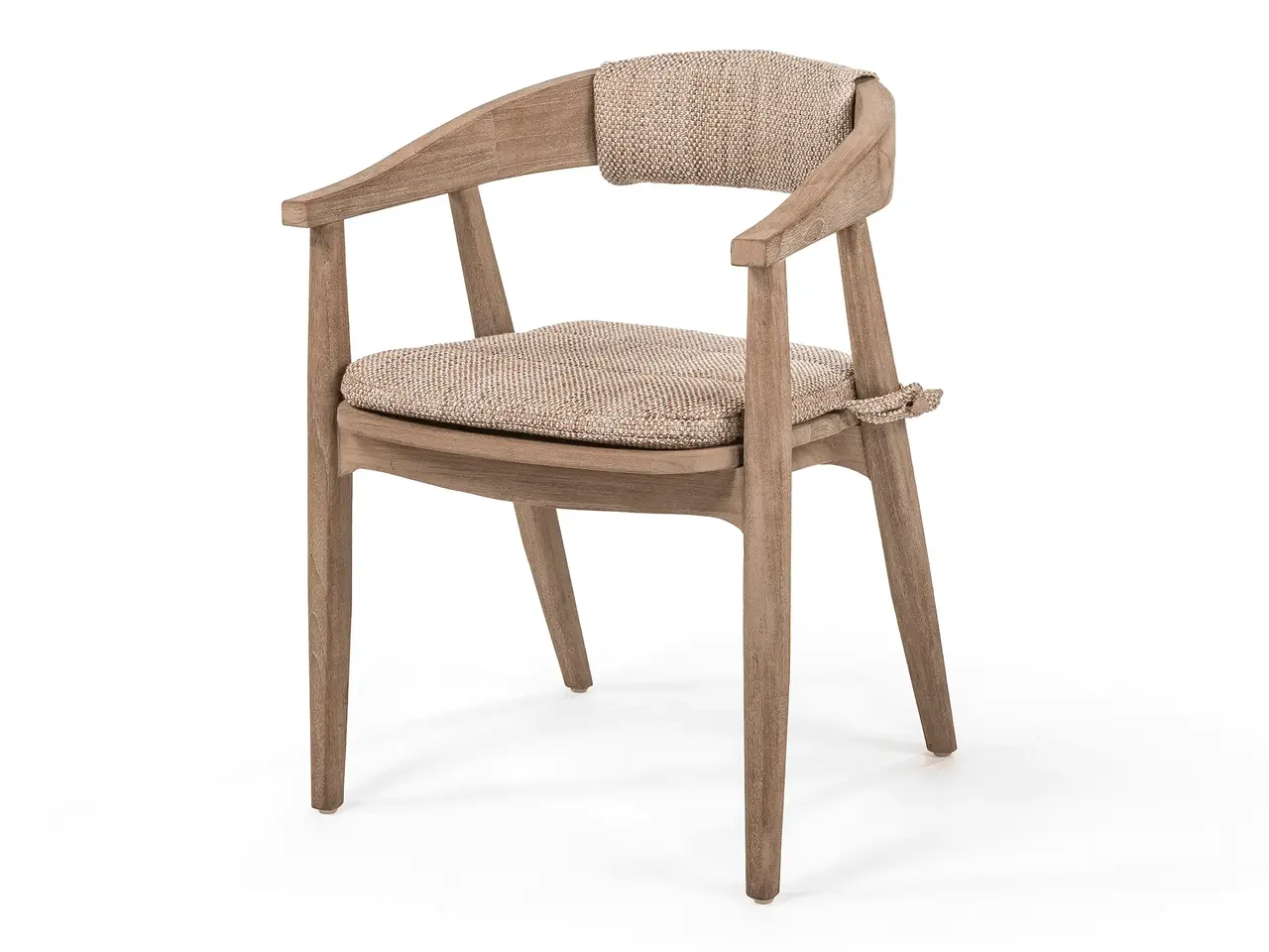 GOMMAIRE - Organic Living - Design Furniture  Lenestol Faye | Teak Naturgrå