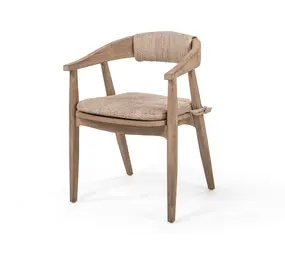 GOMMAIRE Outdoor | Organic Living Lenestol Faye | Teak Naturgrå