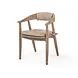 GOMMAIRE Outdoor | Organic Living Poltrona Faye | Teak Grigio Naturale