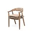 GOMMAIRE Outdoor Meubels | Organic Living Poltrona Faye in vimini | Teak grigio naturale