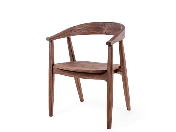 GOMMAIRE Outdoor | Organic Living Fauteuil Faye | Teinture bois de teck Emas Brown