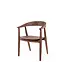 GOMMAIRE Outdoor Meubels | Organic Living Armchair Faye | Teak Woodstain Emas Brown