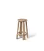 GOMMAIRE Outdoor Meubels | Organic Living Barhocker Alex | Teakholz Naturgrau