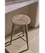 GOMMAIRE Outdoor Meubels | Organic Living Bar Stool Asti | Teak Natural Grey