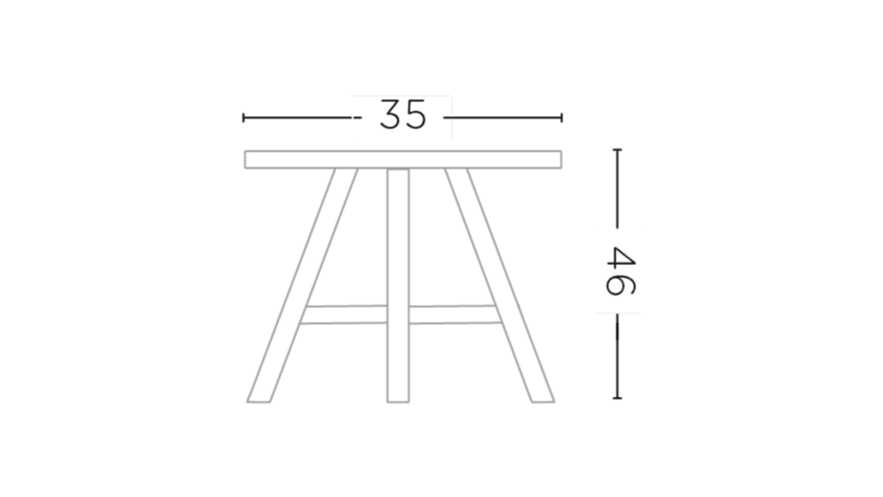 GOMMAIRE - Organic Living - Design Furniture  Krakk Asti | Teak Naturgrå