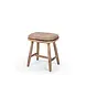GOMMAIRE Outdoor | Organic Living Stool Faye | Teak Natural Grey