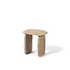 GOMMAIRE Outdoor | Organic Living Tabouret Pebble | Teck Gris Naturel