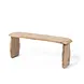 GOMMAIRE Outdoor | Organic Living Panca in ciottoli | Teak grigio naturale