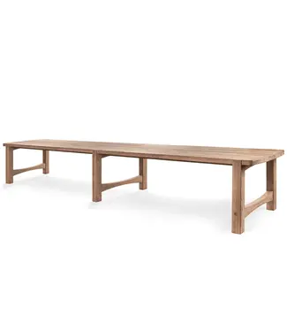 GOMMAIRE Outdoor Meubels | Organic Living Mesa Jacoba XL | Teca gris natural