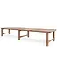 GOMMAIRE Outdoor Meubels | Organic Living Tavolo Jacoba XL | Teak Grigio Naturale