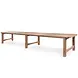 GOMMAIRE Outdoor | Organic Living Tavolo Jacoba XL | Teak Grigio Naturale