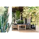 GOMMAIRE Outdoor | Organic Living Table basse Jacoba | Teck gris naturel